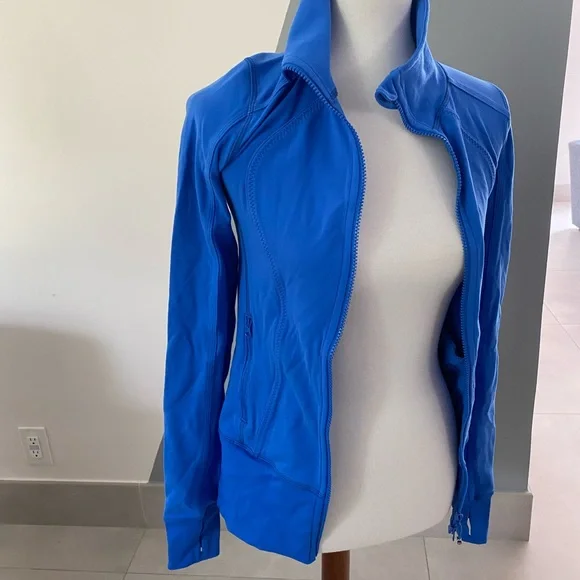 lululemon athletica Royal Blue Zip-Up Jacket - Picture 1 of 3